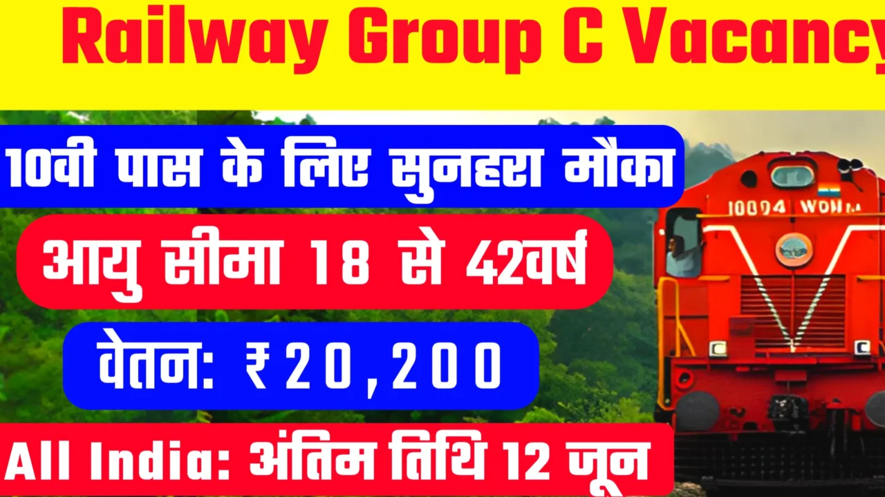 Railway Group C Vacancy