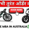 Online MBA in Australia with Placement
