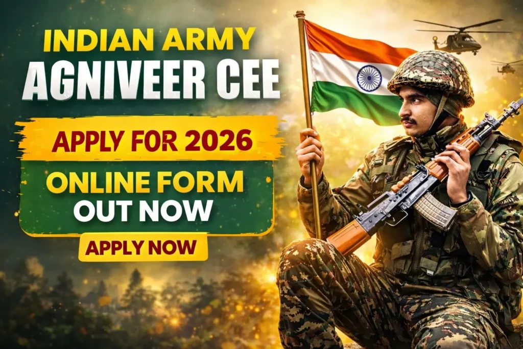 Indian Army Agniveer CEE Recruitment 2026