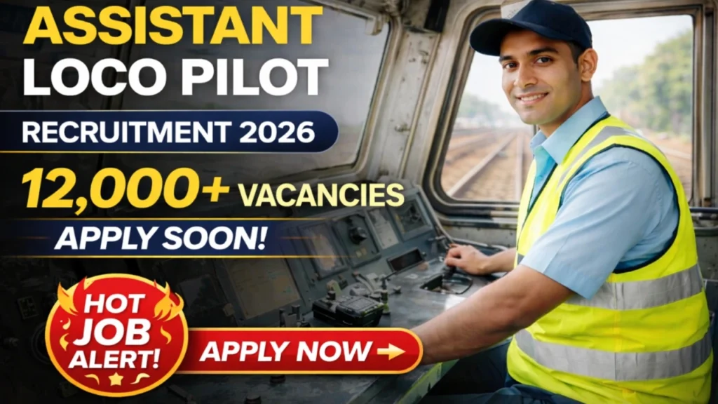 Railway RRB Assistant Loco Pilot Recruitment